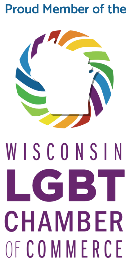 Wisconsin LGBT Chamber member badge