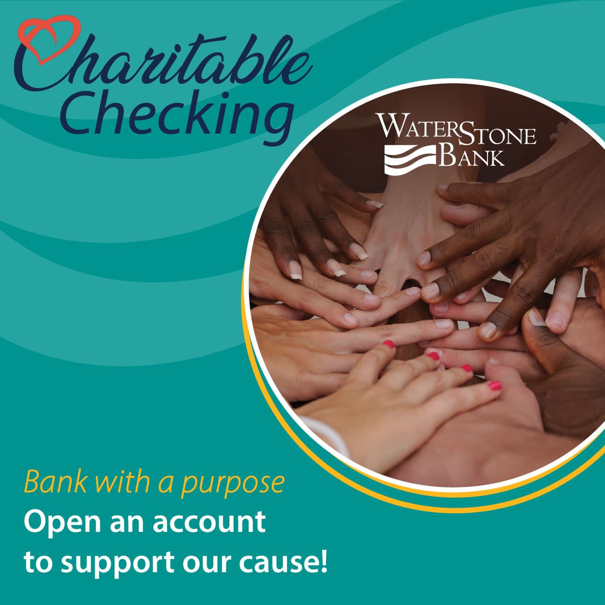 Charitable Checking Toolkit | WaterStone Bank